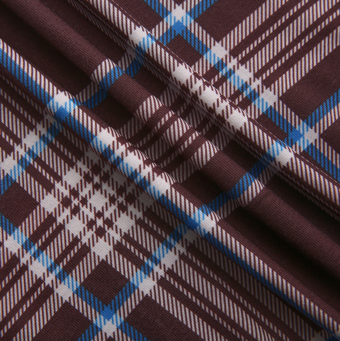 Plaid Fitted Turtlenecks