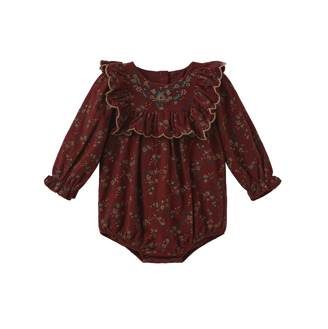 Rhea Floral Printed Romper