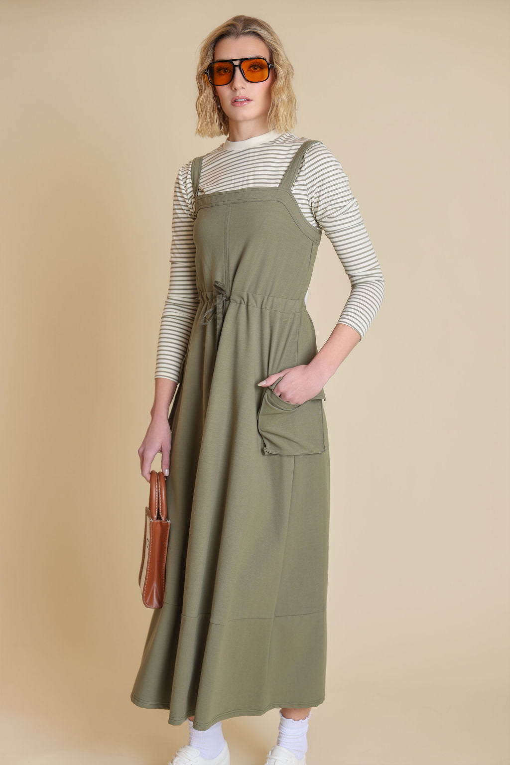 Cargo Draw String Dress