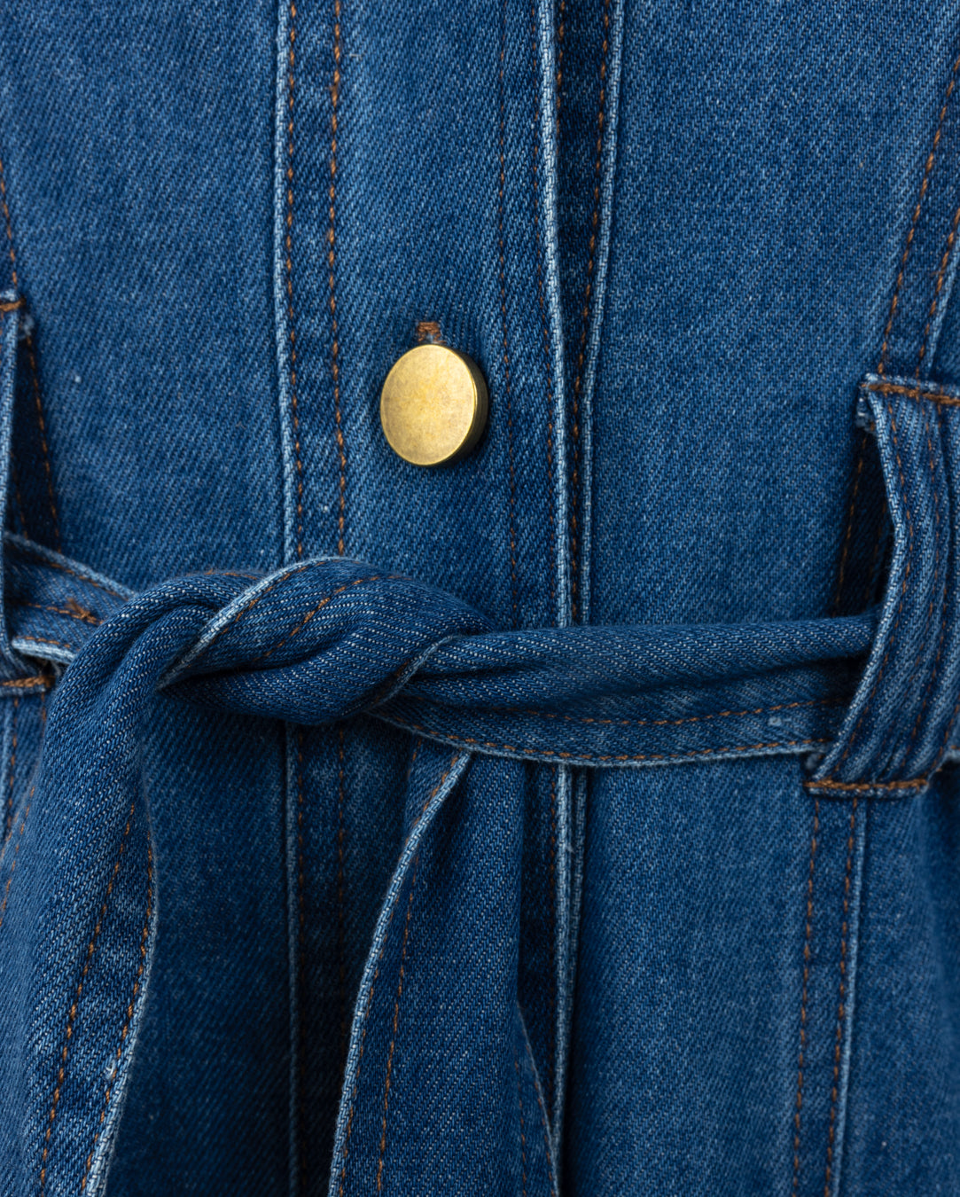 Denim Detailed Jumper
