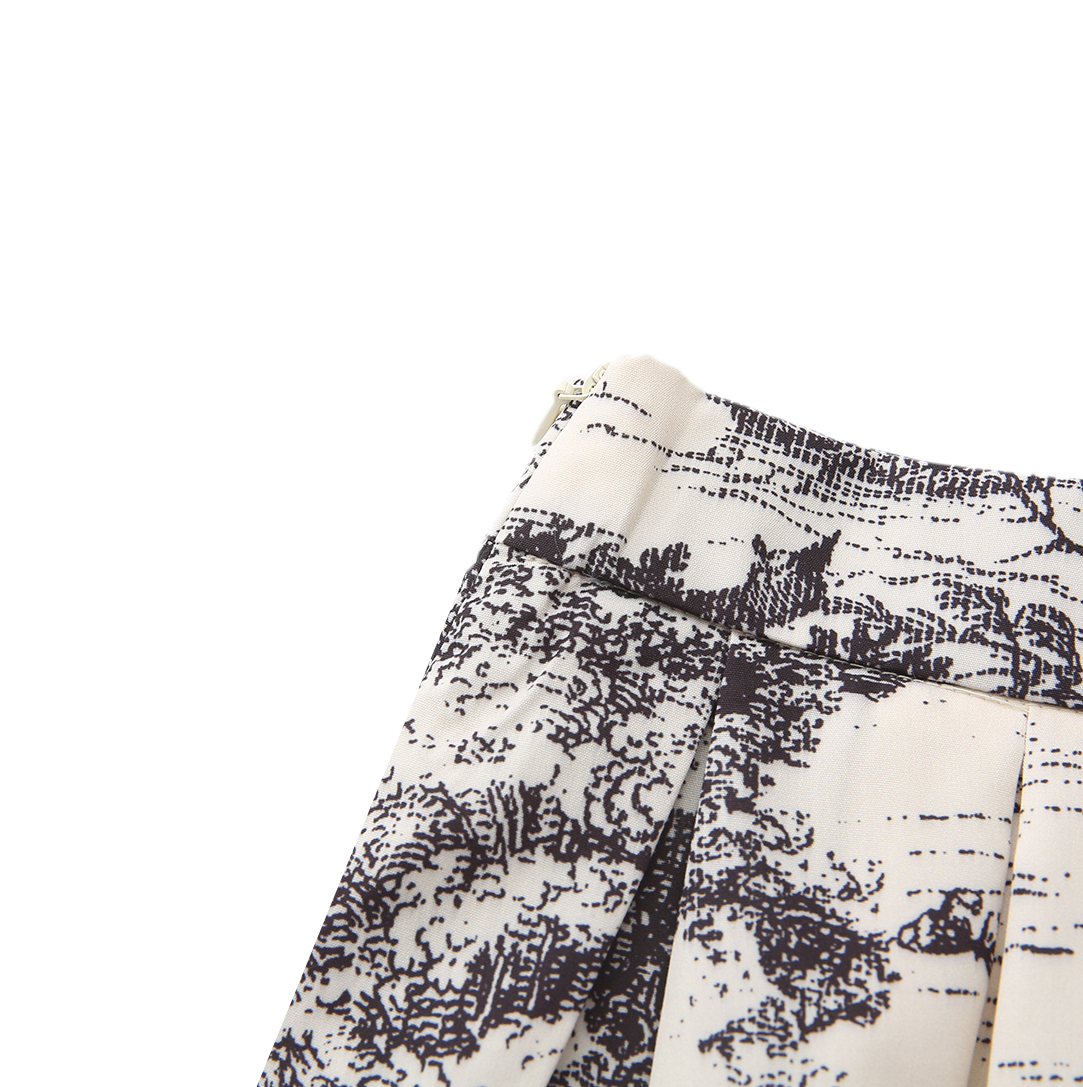 Nome Jungle Print Cotton Skirt