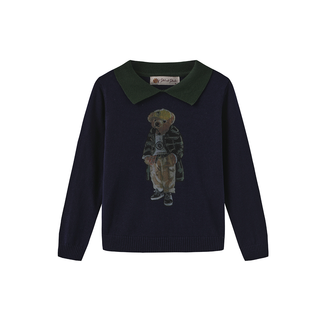 Tanvi Knit Collar Sweater