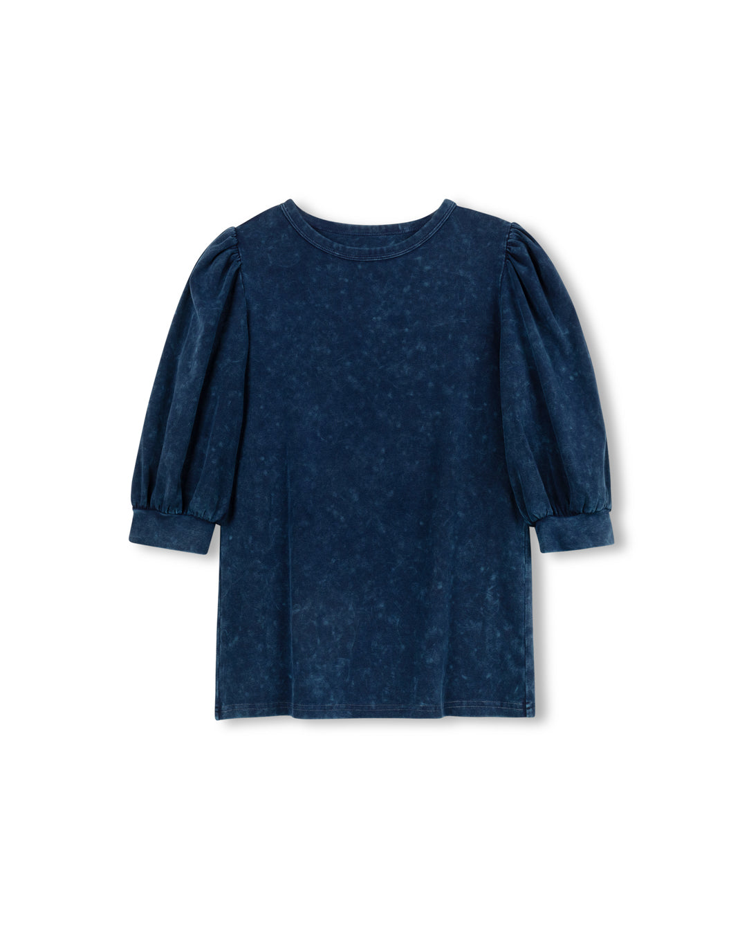 Mineral Wash Puff Sleeve Tee - Junees