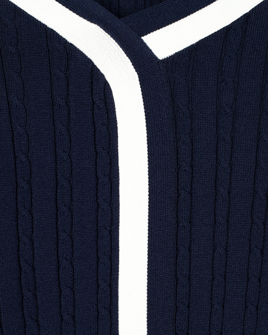 Knit V-neck Flair Sweater - Junees