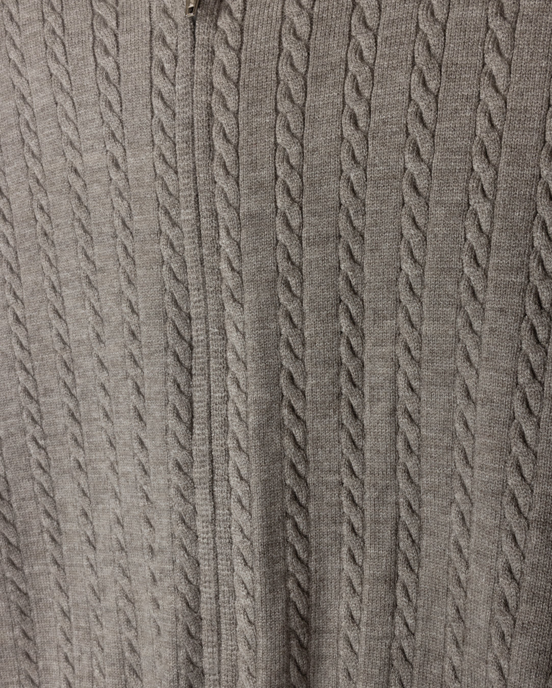 Zip Up Knit Vest W-20170