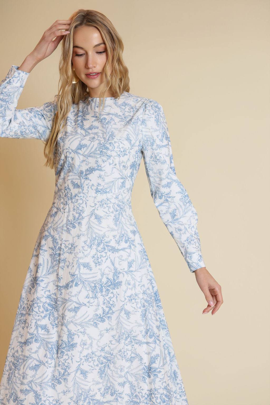 Suddle Printed Maxi Dress