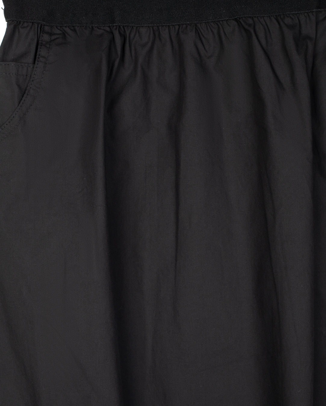 Poplin Elastic Straight Skirt - Junees