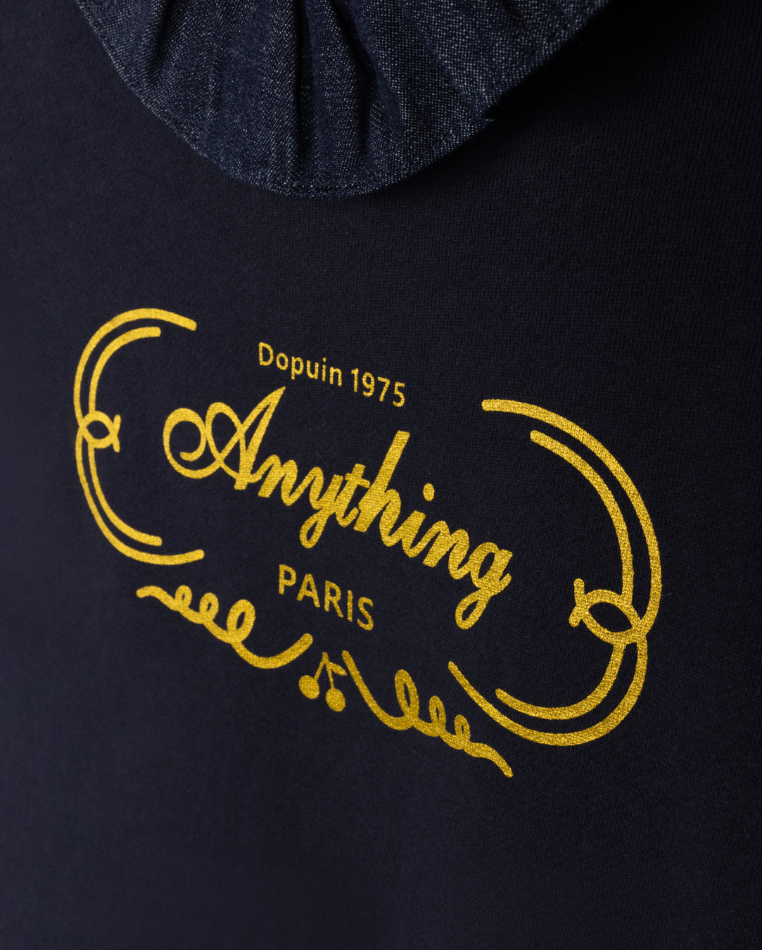 Olivia Ruffle Neck Sweatshirt C-20270