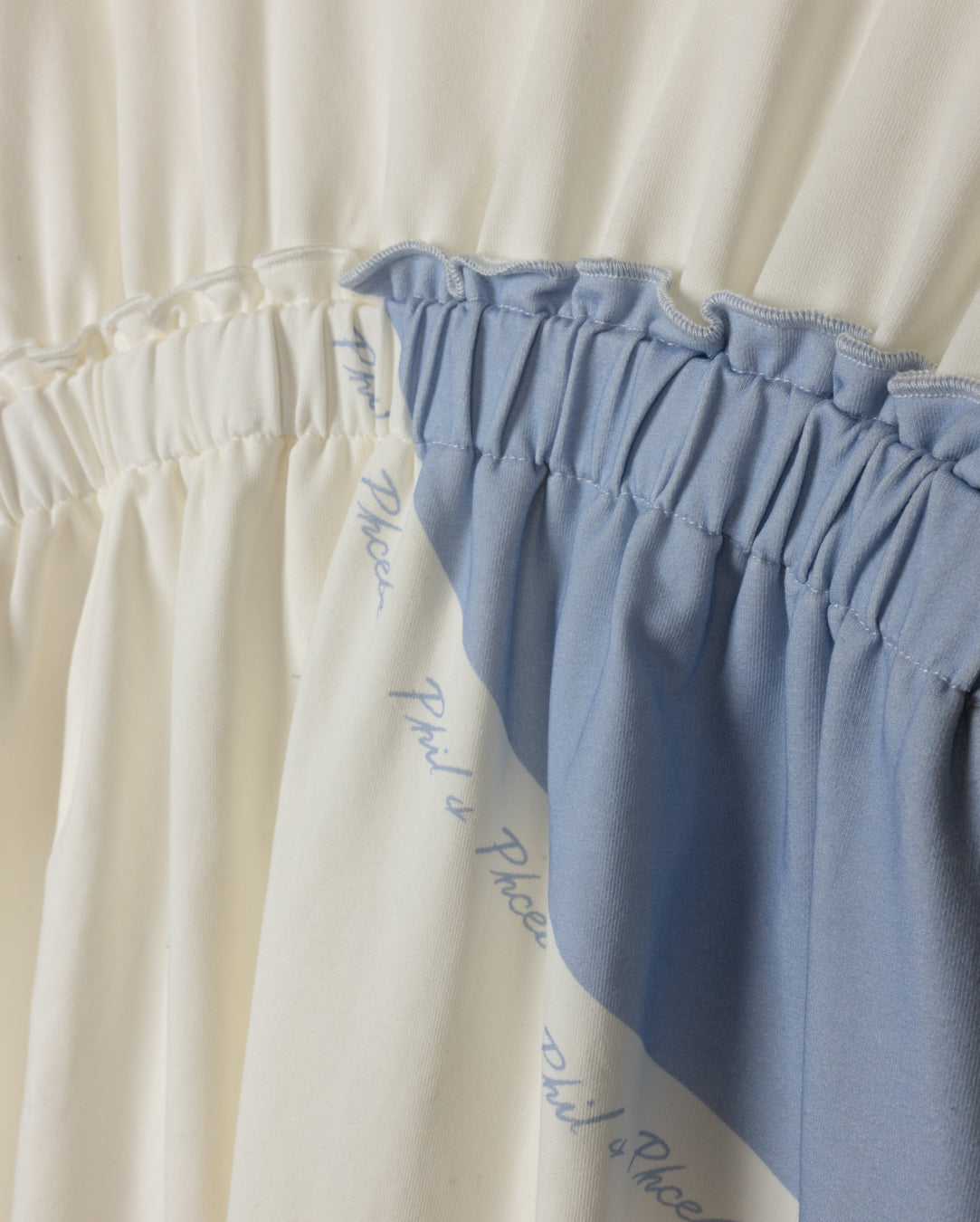 Petal Trim Waisted Dress