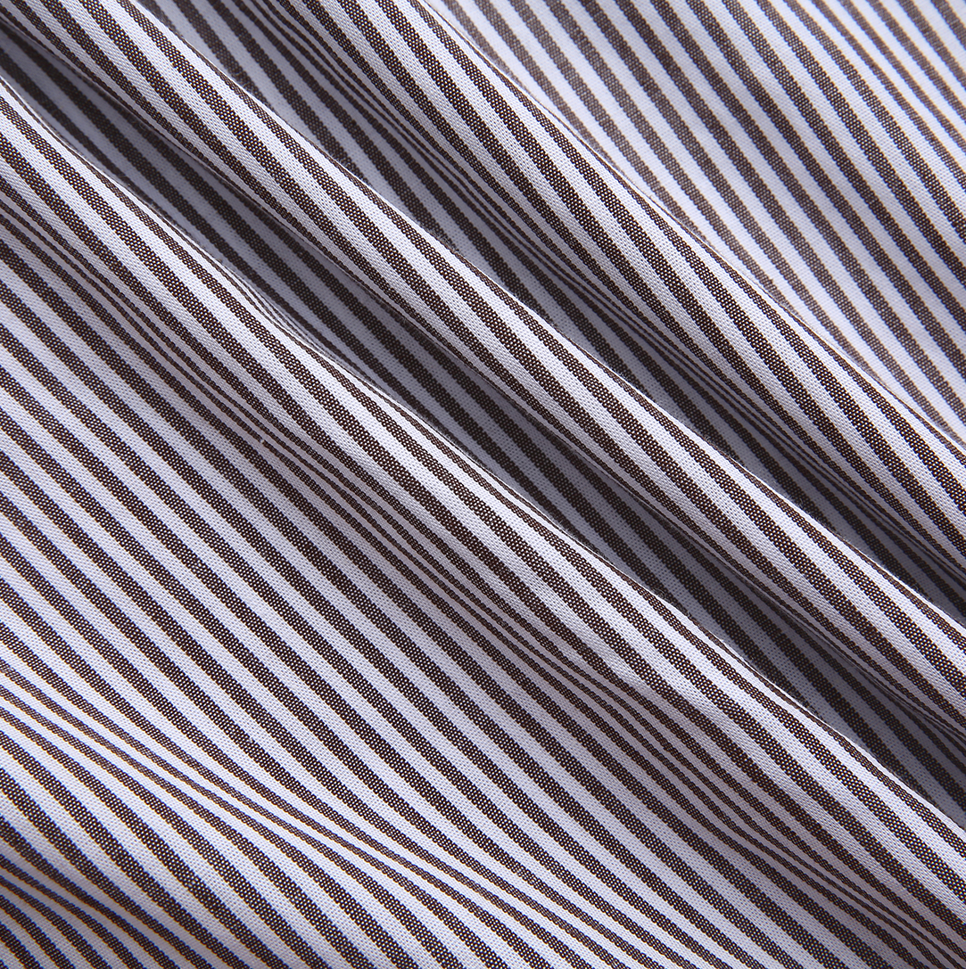 Button Down Stripe Blouse