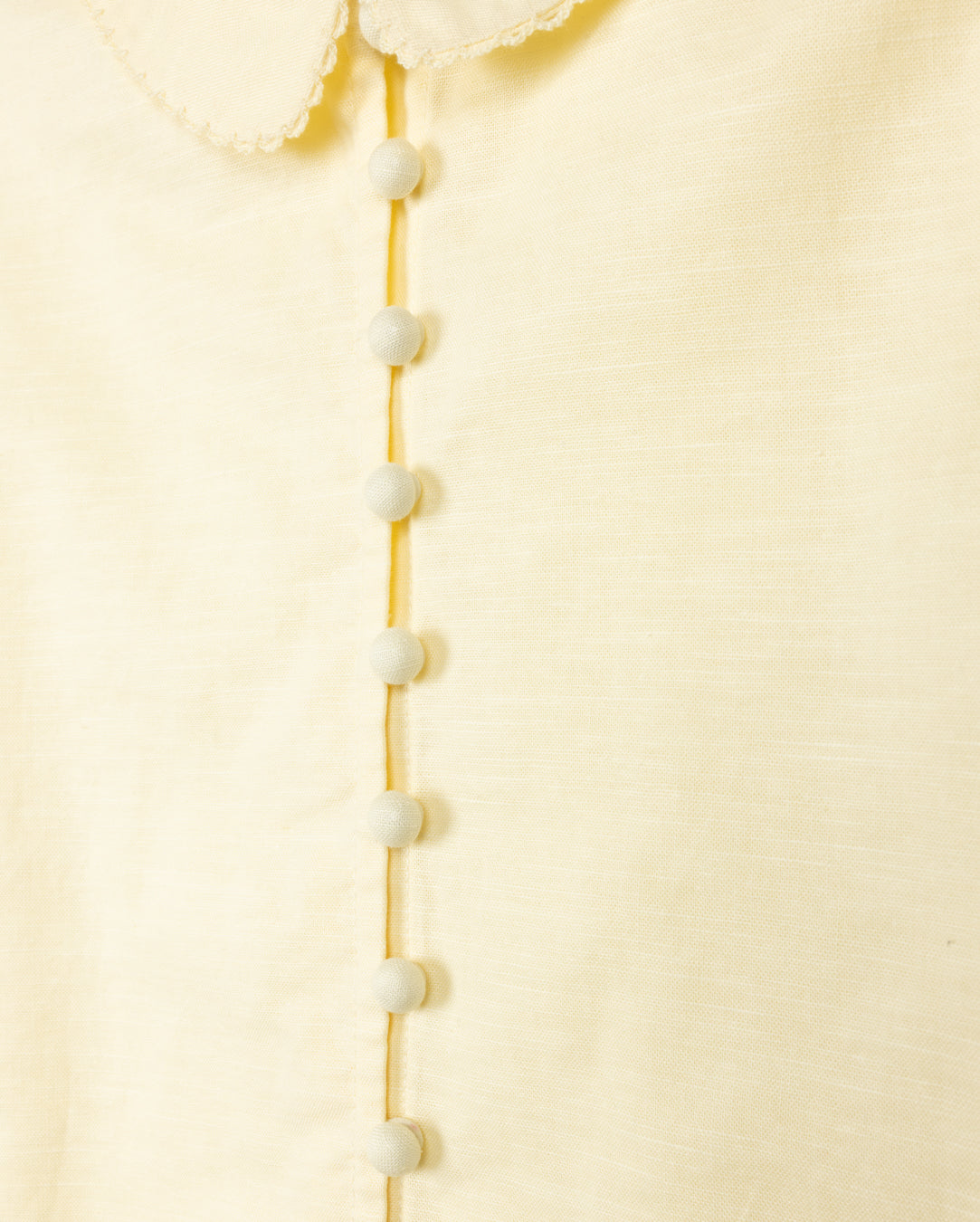 Peter Pan Linen Blouse