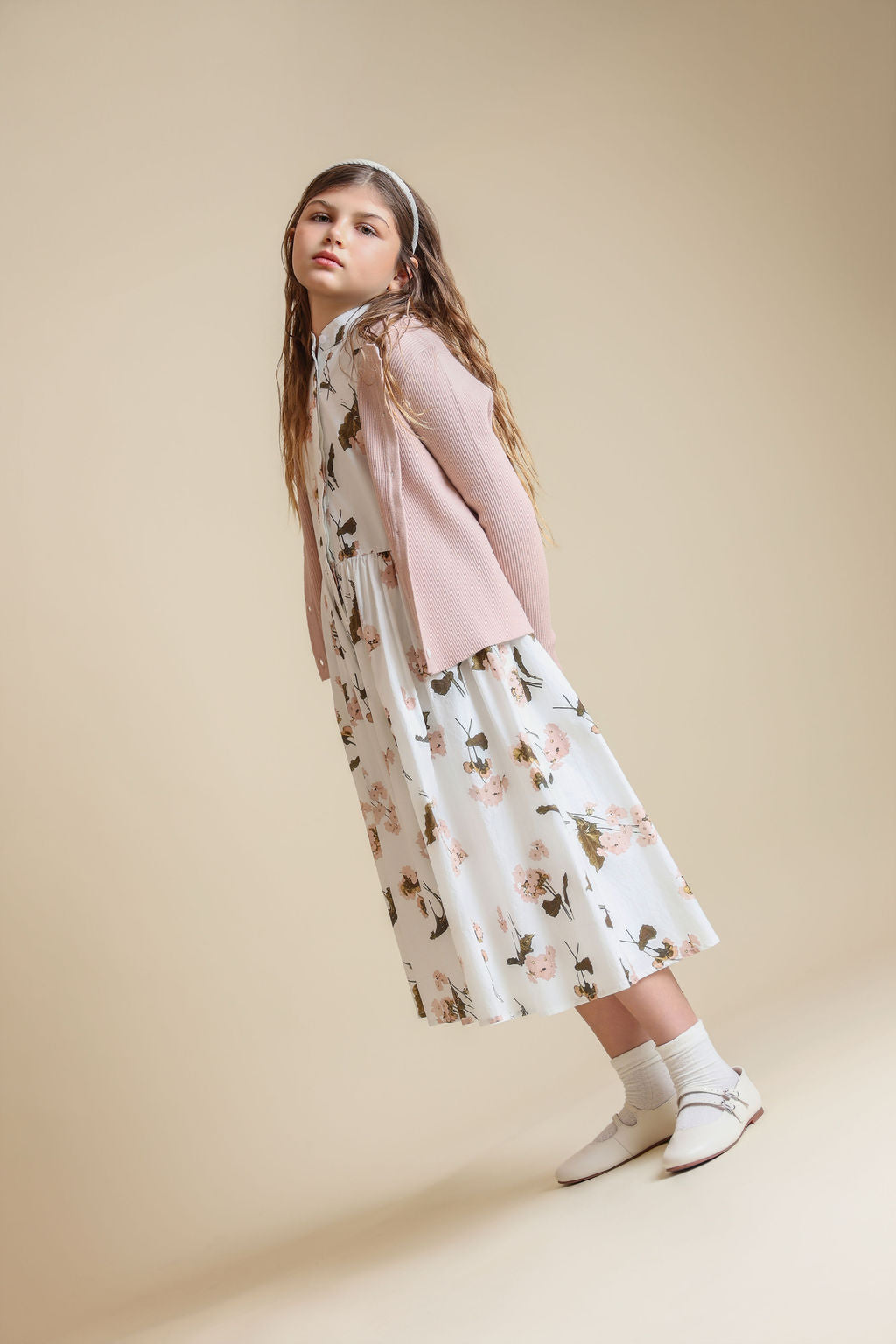 Miffin Poplin Floral Jumper