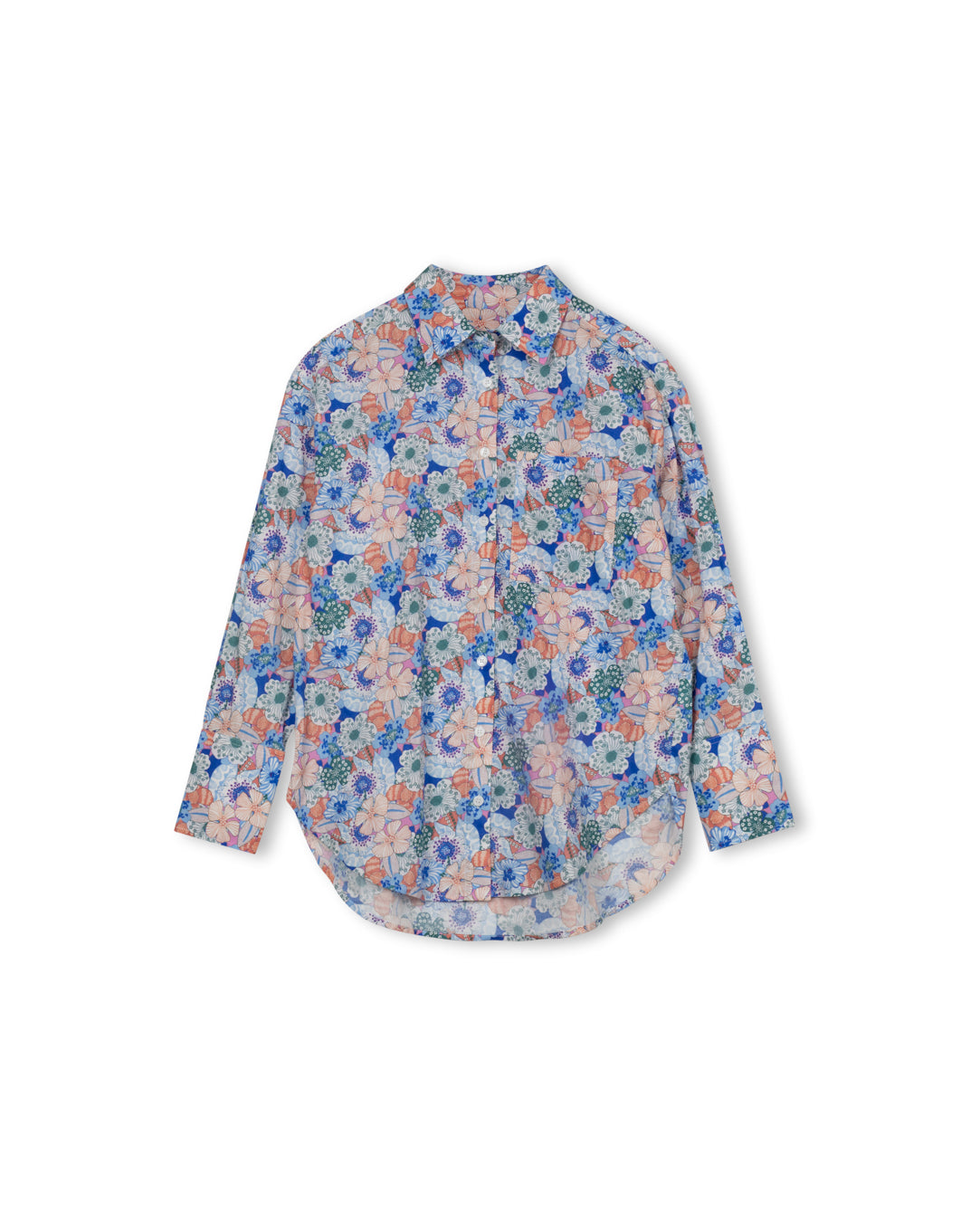 Floral Print Blouse - Junees