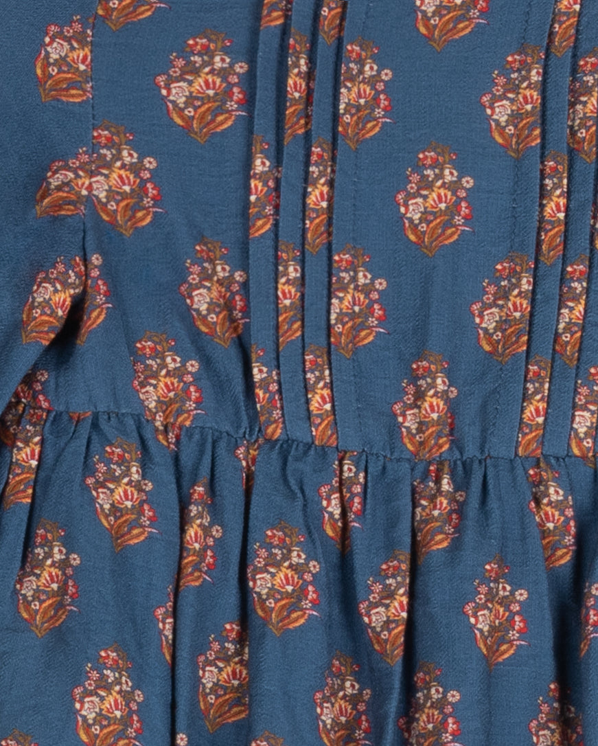 Quinn Floral Print Romper C-21312