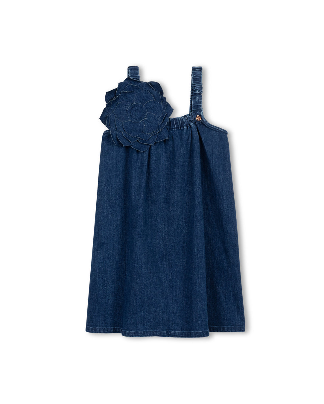 Denim Big Flower Jumper