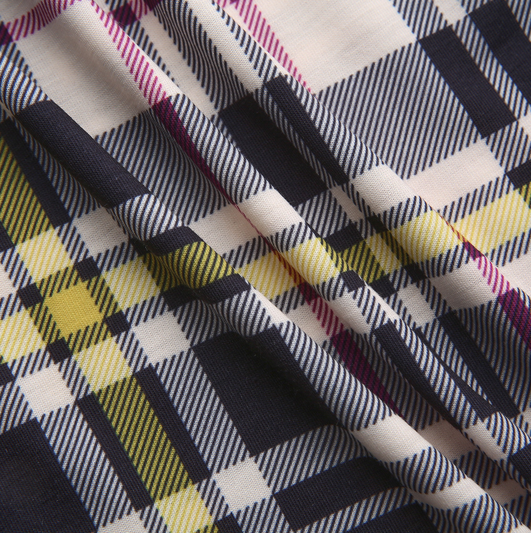 Plaid Fitted Turtlenecks