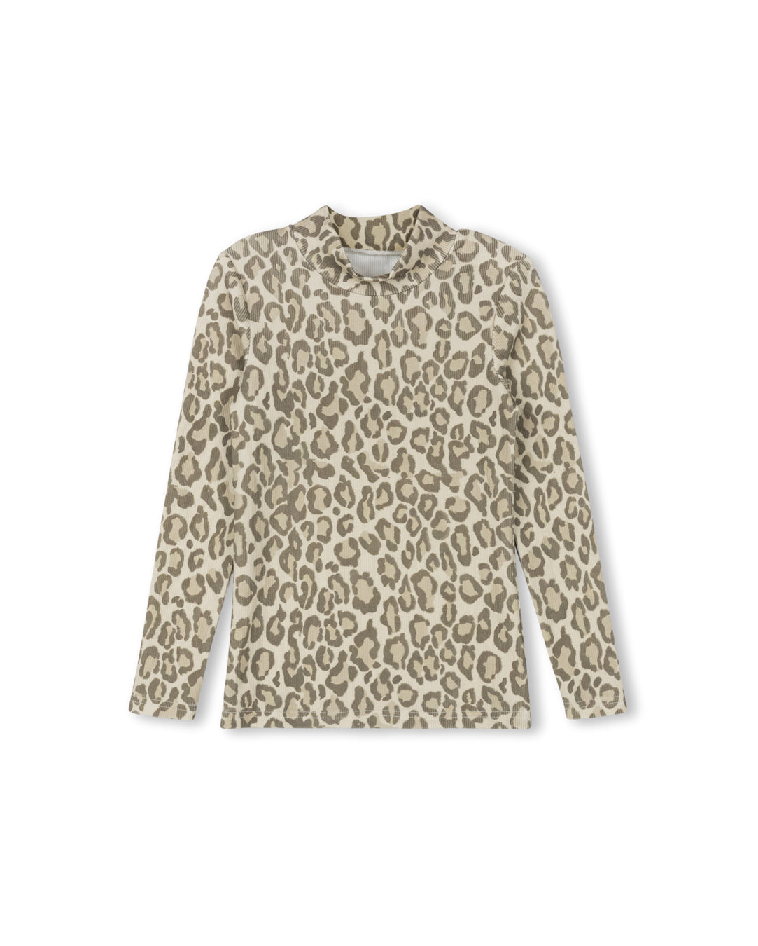 Tess Leopard Turtleneck
