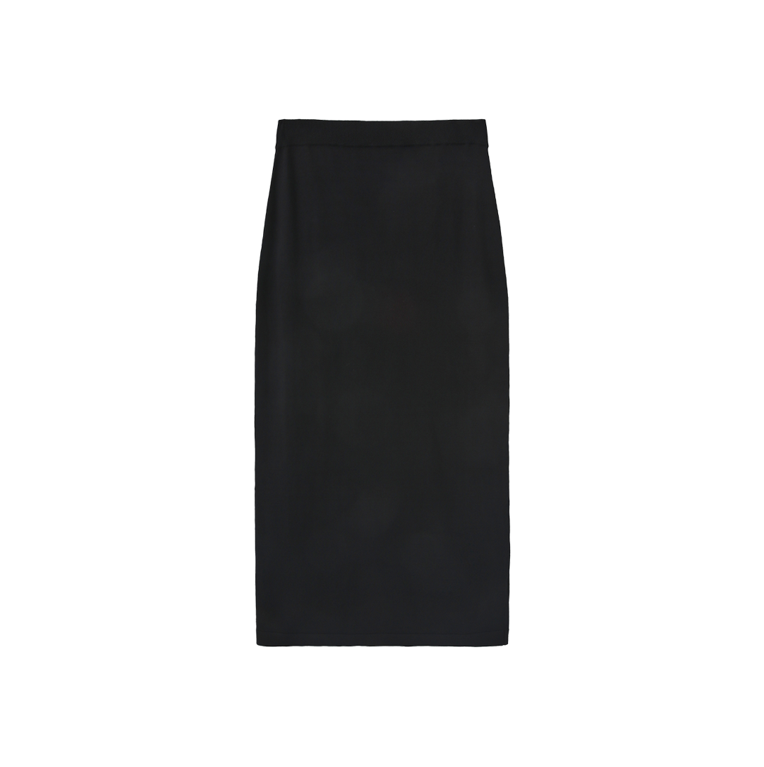 Brick Straight Knit Skirt