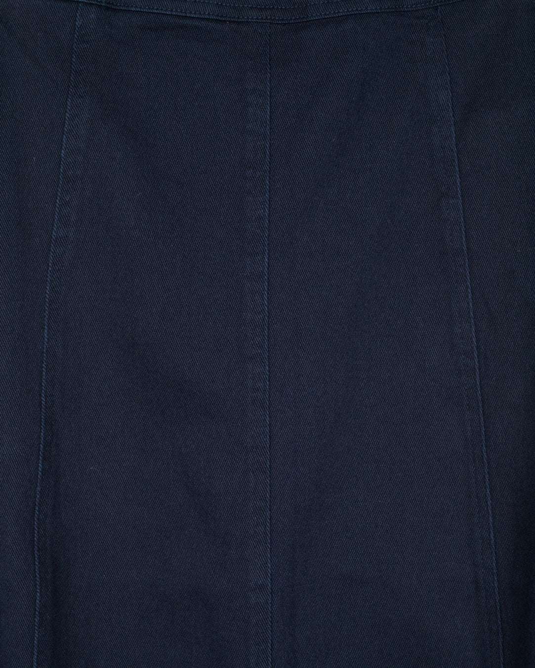 Denim Seamed Detail A Line Skirt