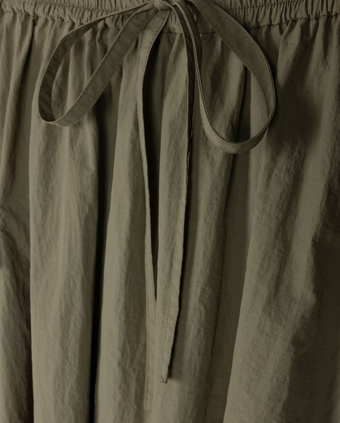 Raincoat Cargo Maxi Skirt