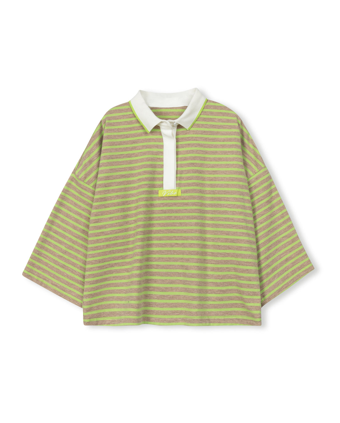 Milam Stripe Collared Tee