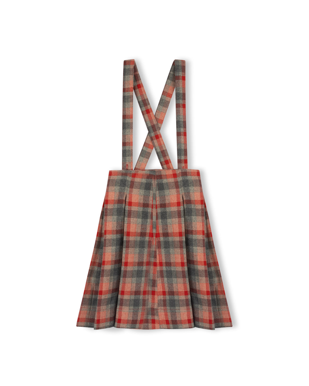 Wish Plaid Pleated Skirt C-22273