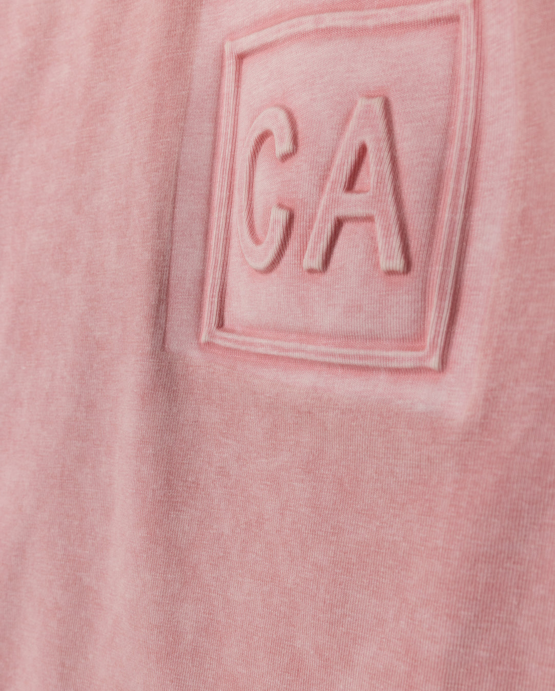 Reverse Embossed Wash Tee