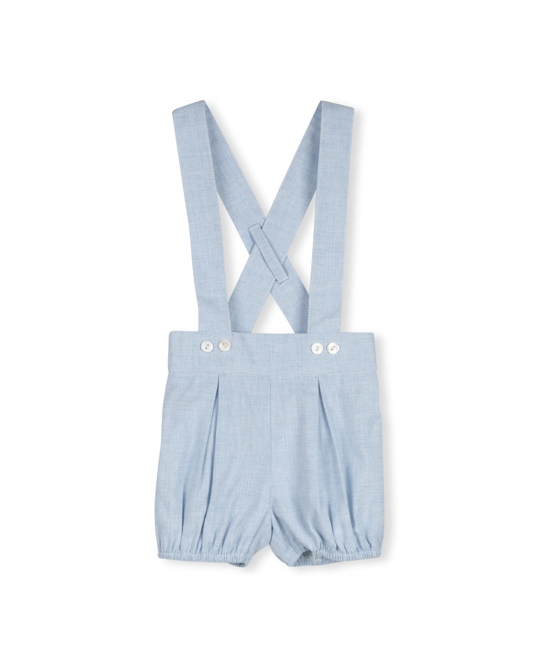 Textured Pleat Suspender Bloomers