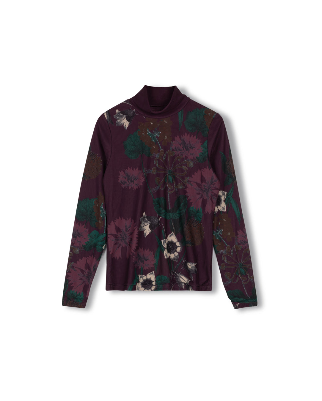 Carmel Mesh Turtleneck