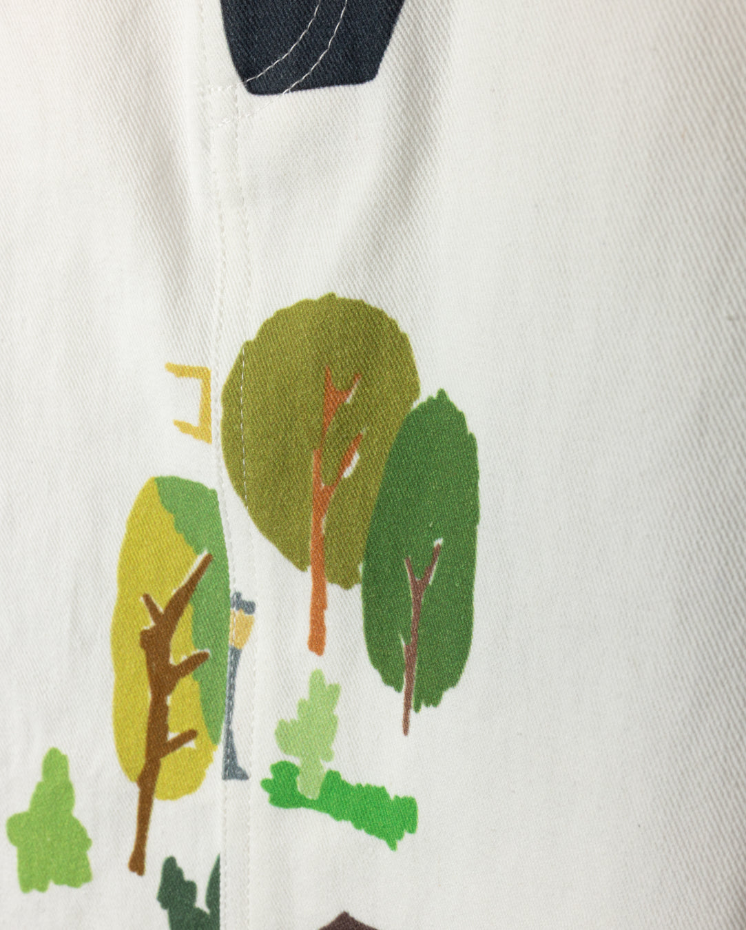 Printed Jean Skirt - Junees