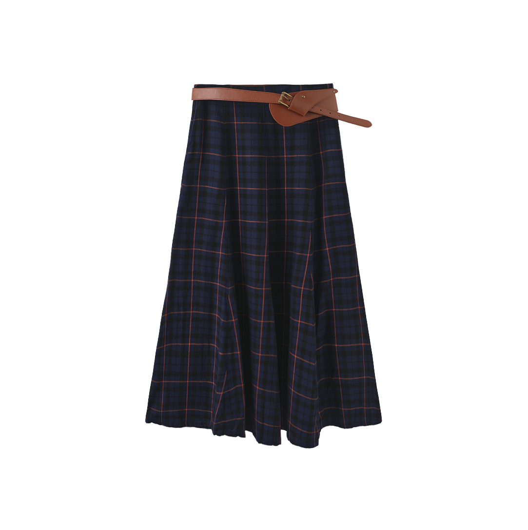 Paneled Pocket Skirt