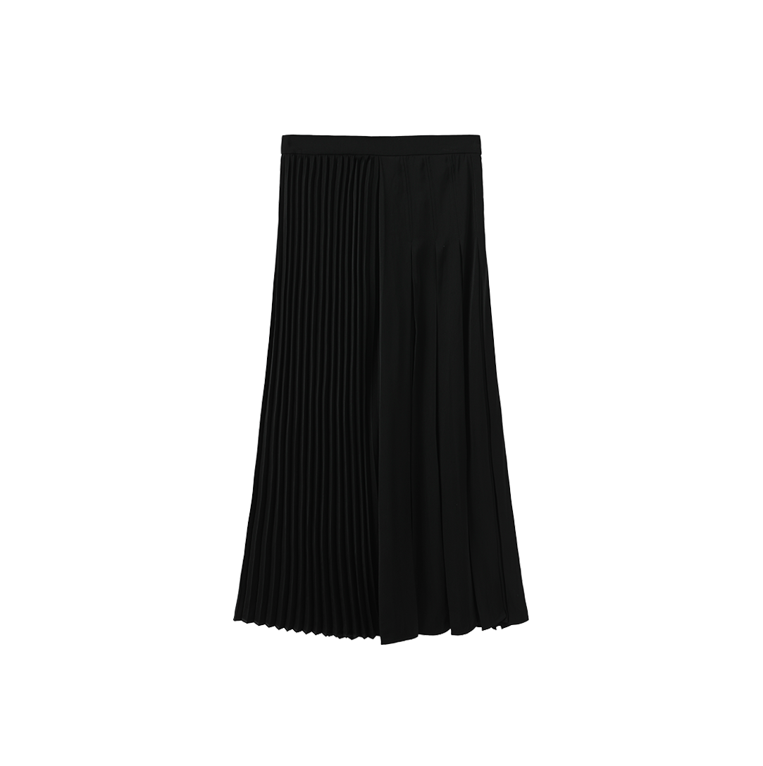 Double Pleated Band Skirt