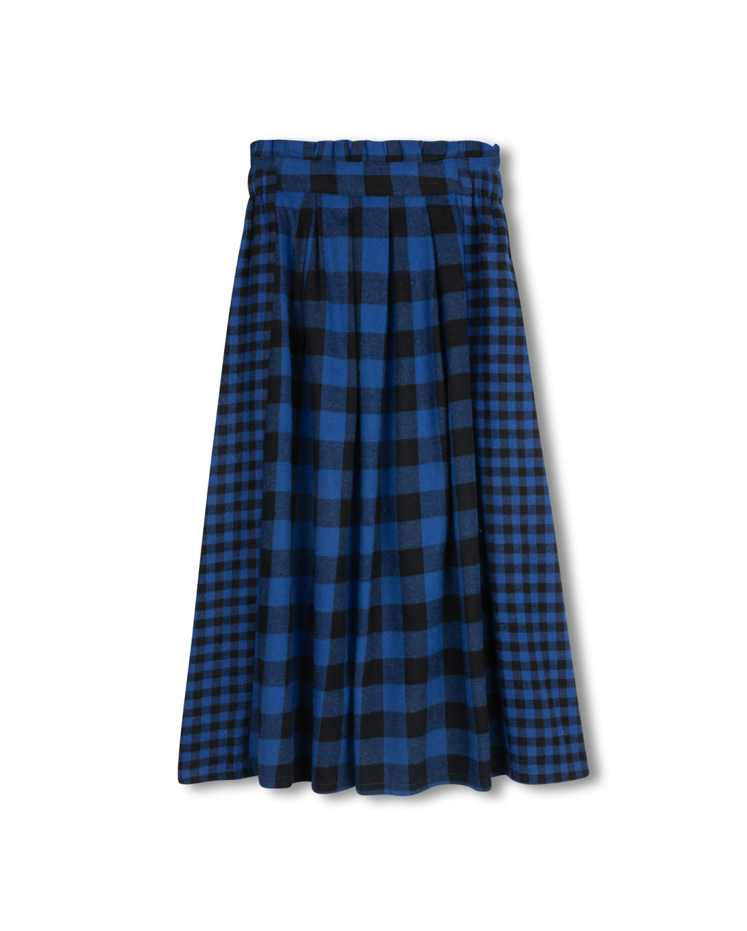 Checkered Panel Skirt