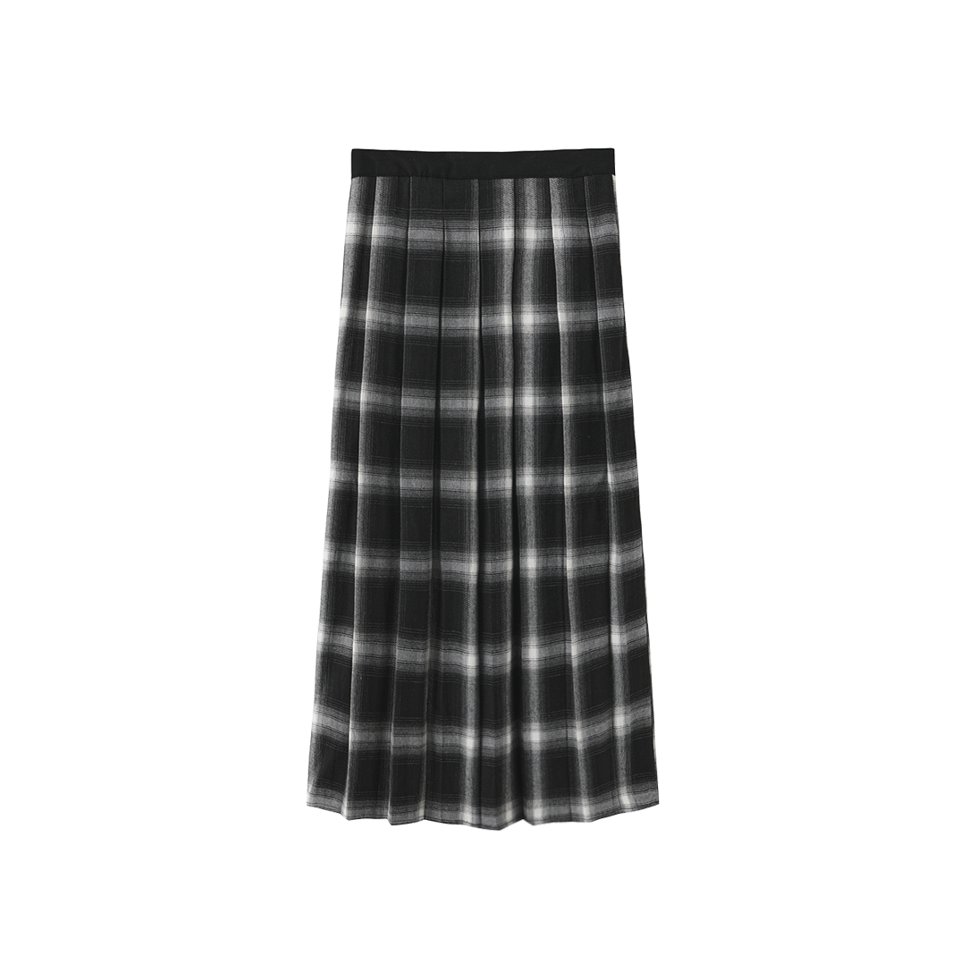 Elisa Plaid Midi Skirt