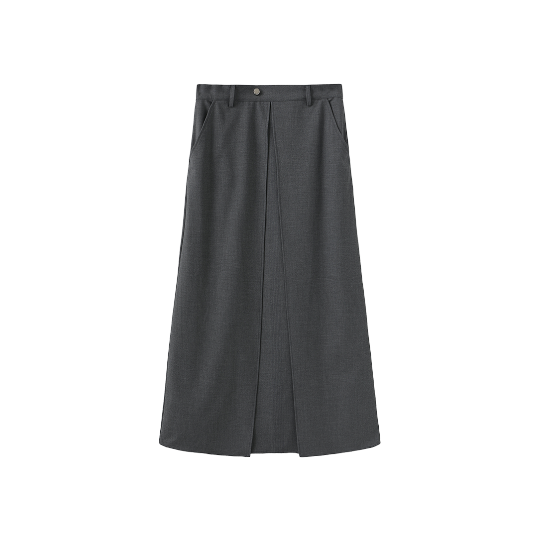 Stitch Kick Pleat Skirt