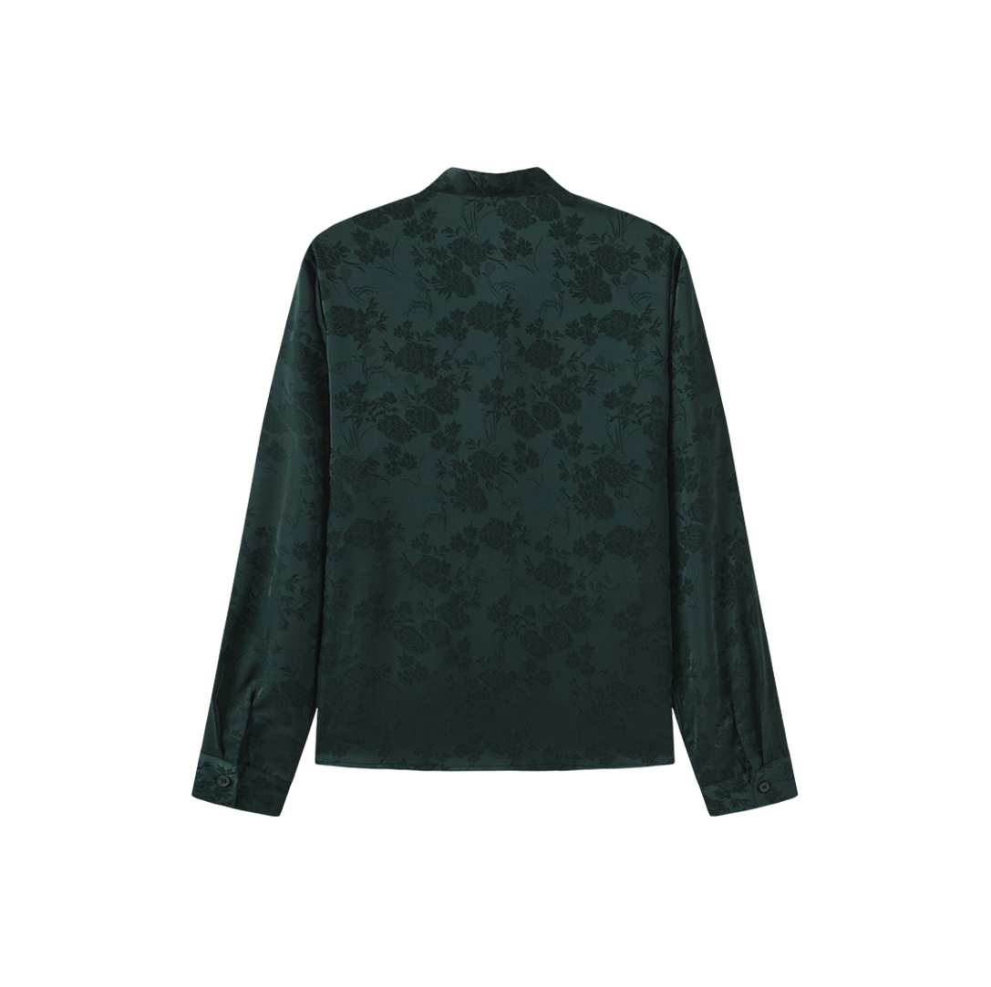 Marc Floral Neck Tie Blouse