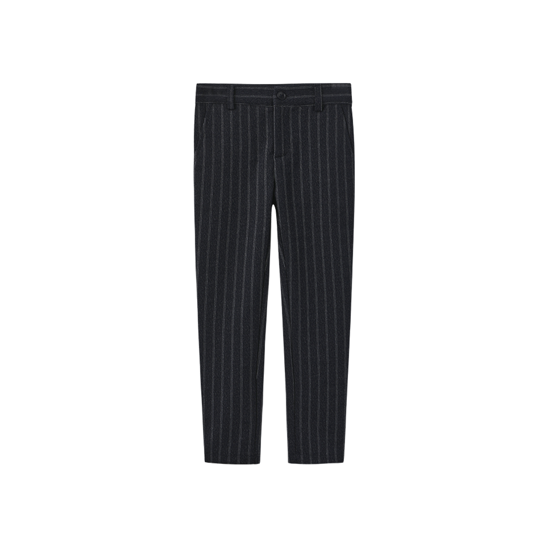 Pinstriped Texture Pants