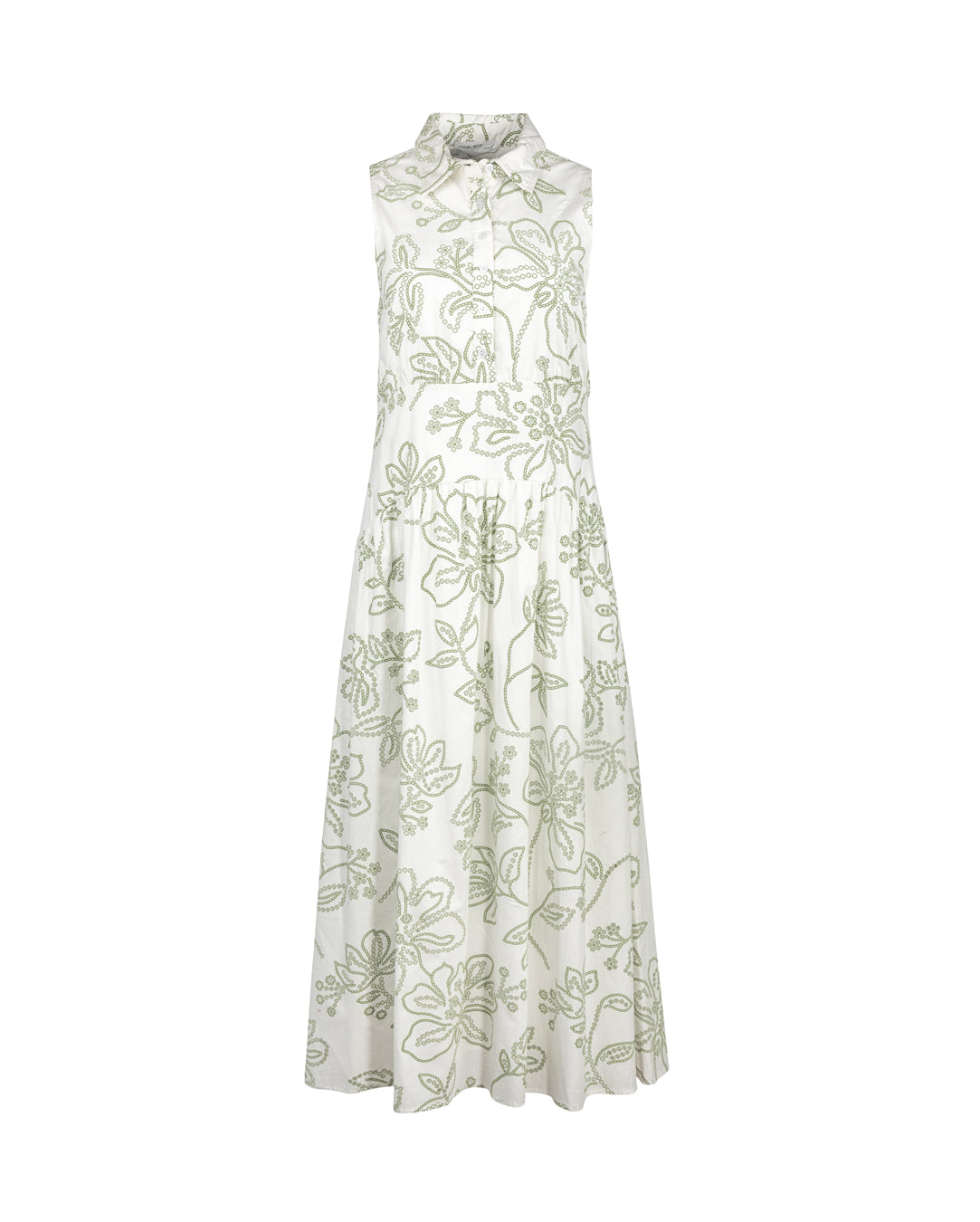 Sleeveles Maxi Dress - Junees