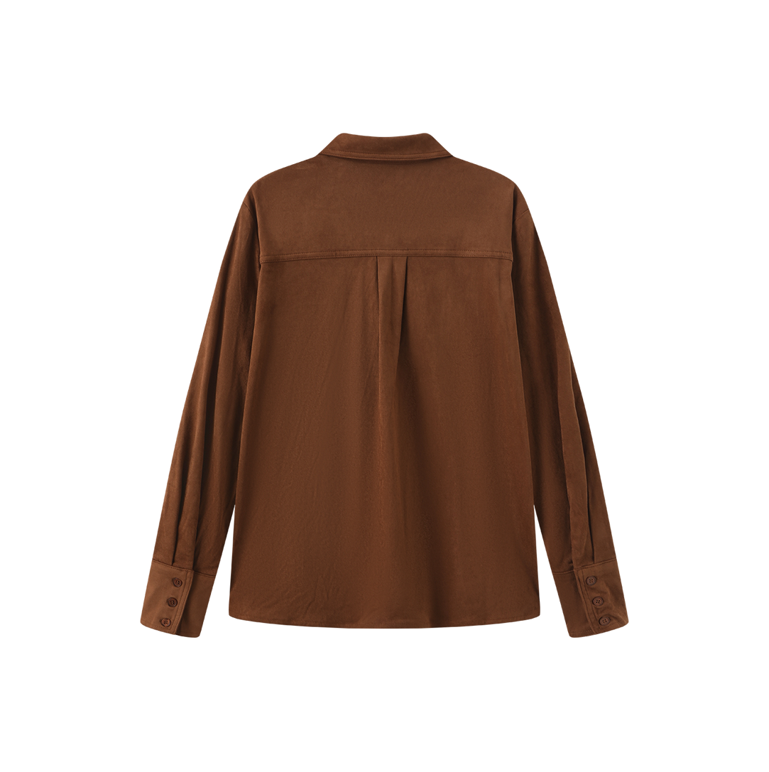 Jake Suede Seam Blouse