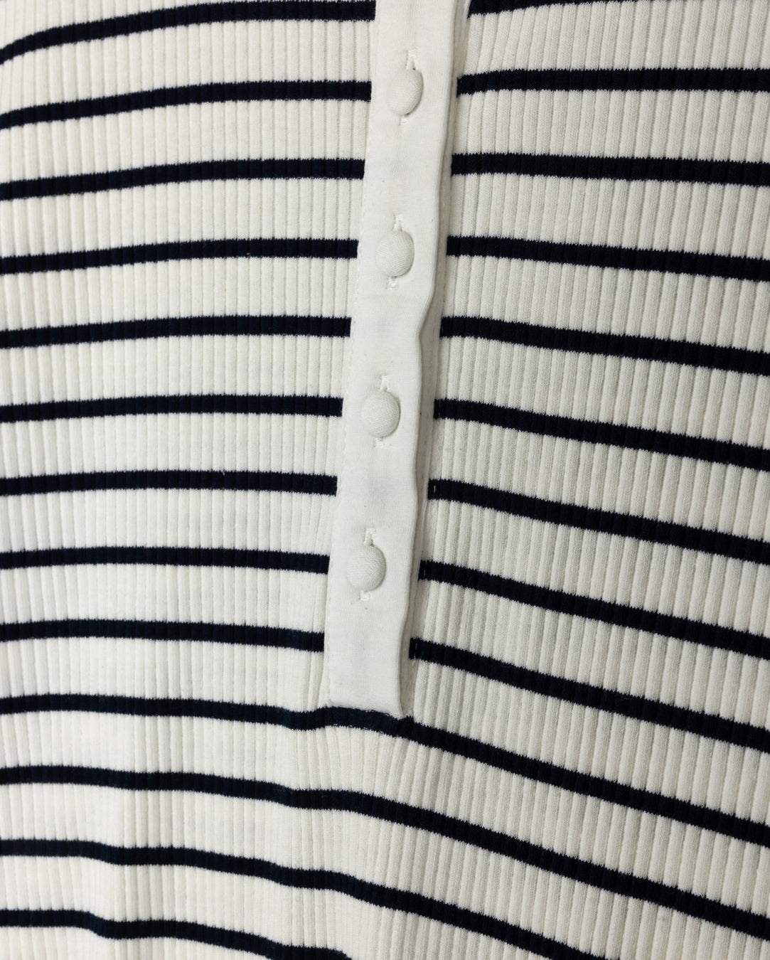 Ribbed Henley Tshirt