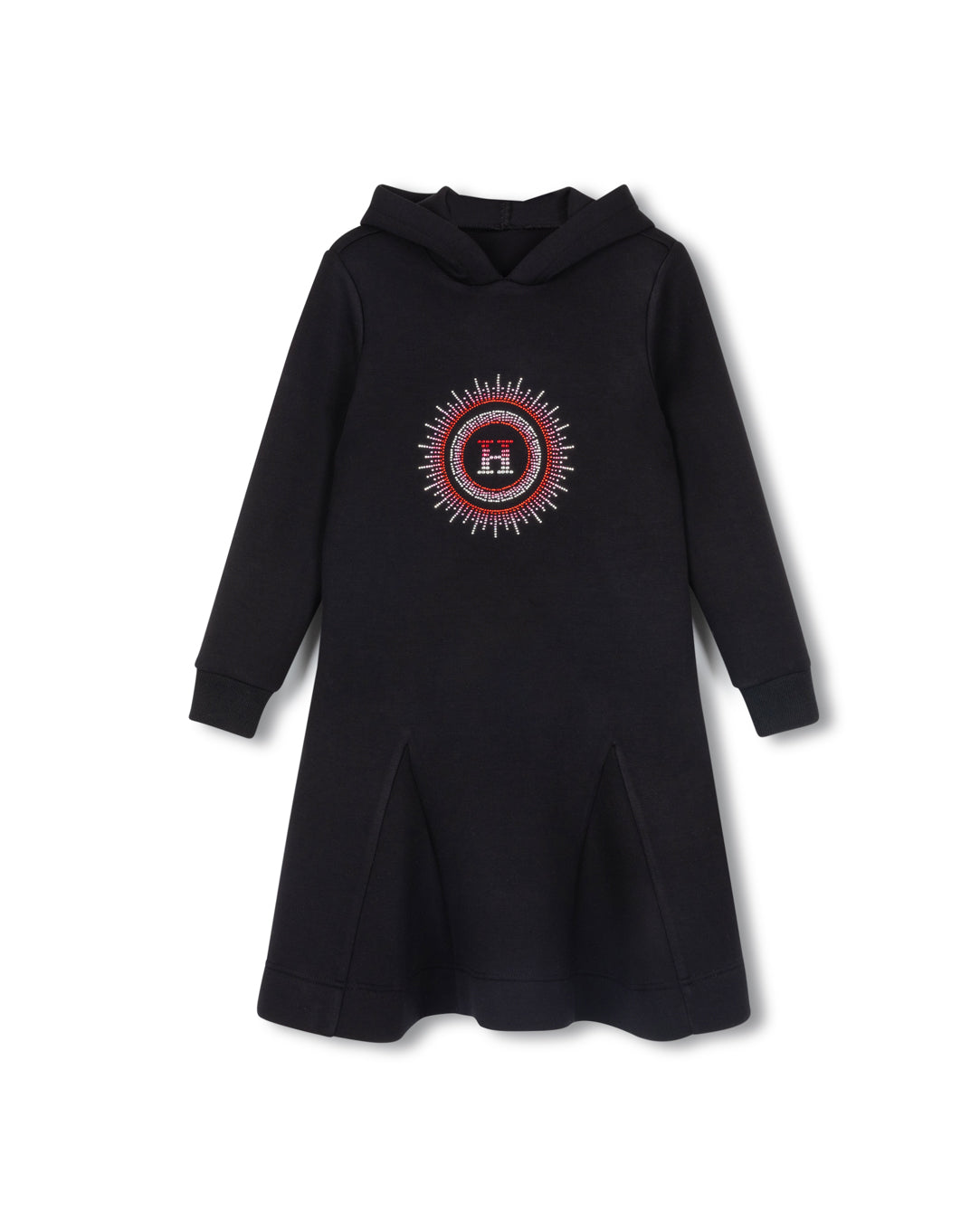 Scuba Rhinestone Embellished Dress C-22503