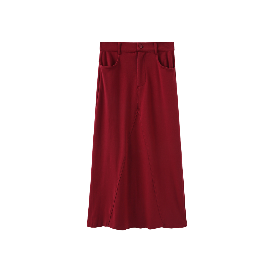 Bill Sweatshirt Flyfront Skirt