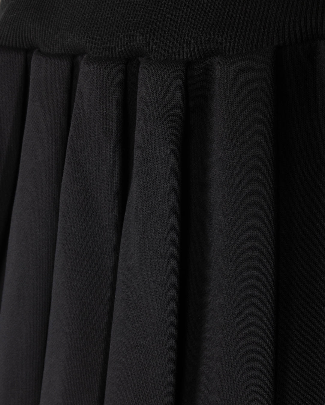 Tess Sweatshirt Pleated Pull On Skirt