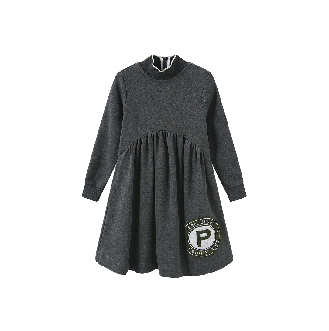 Mila Crest Sweatshirt Dress
