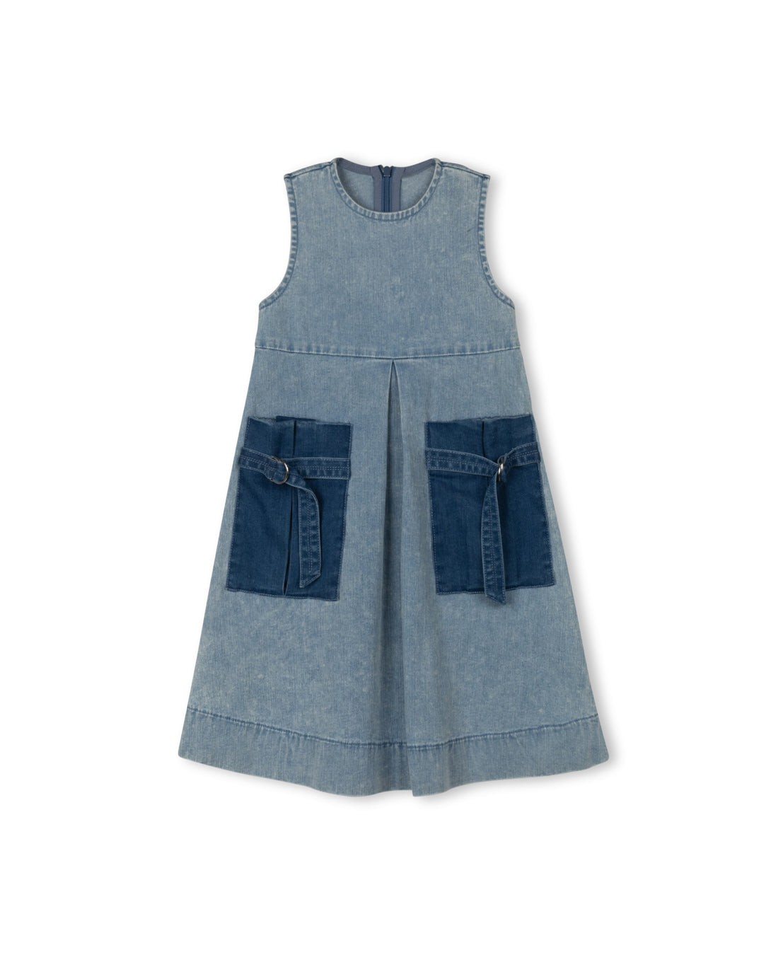 Big Pocket Denim Dress