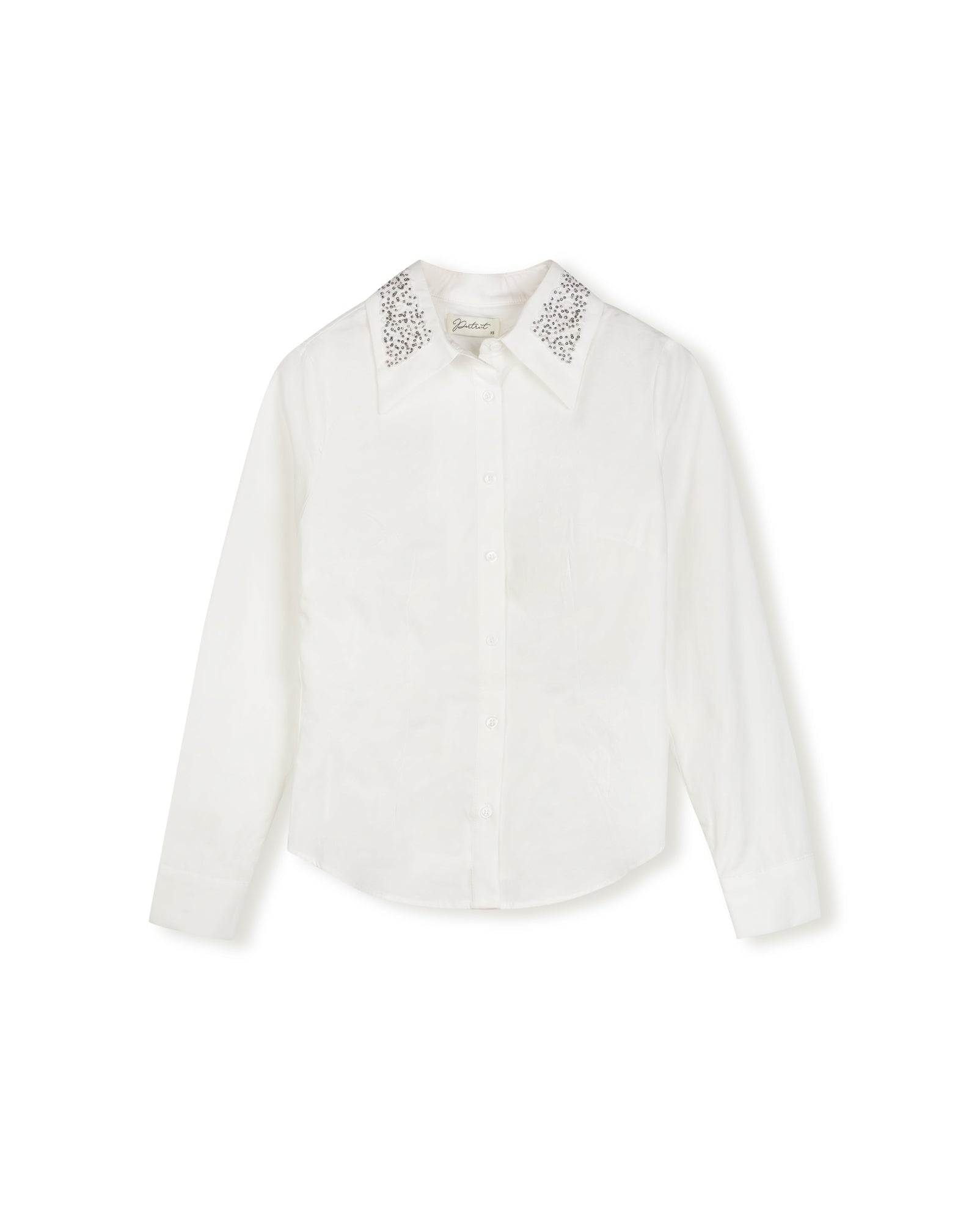 Cove Crystal Collared Blouse - Junees
