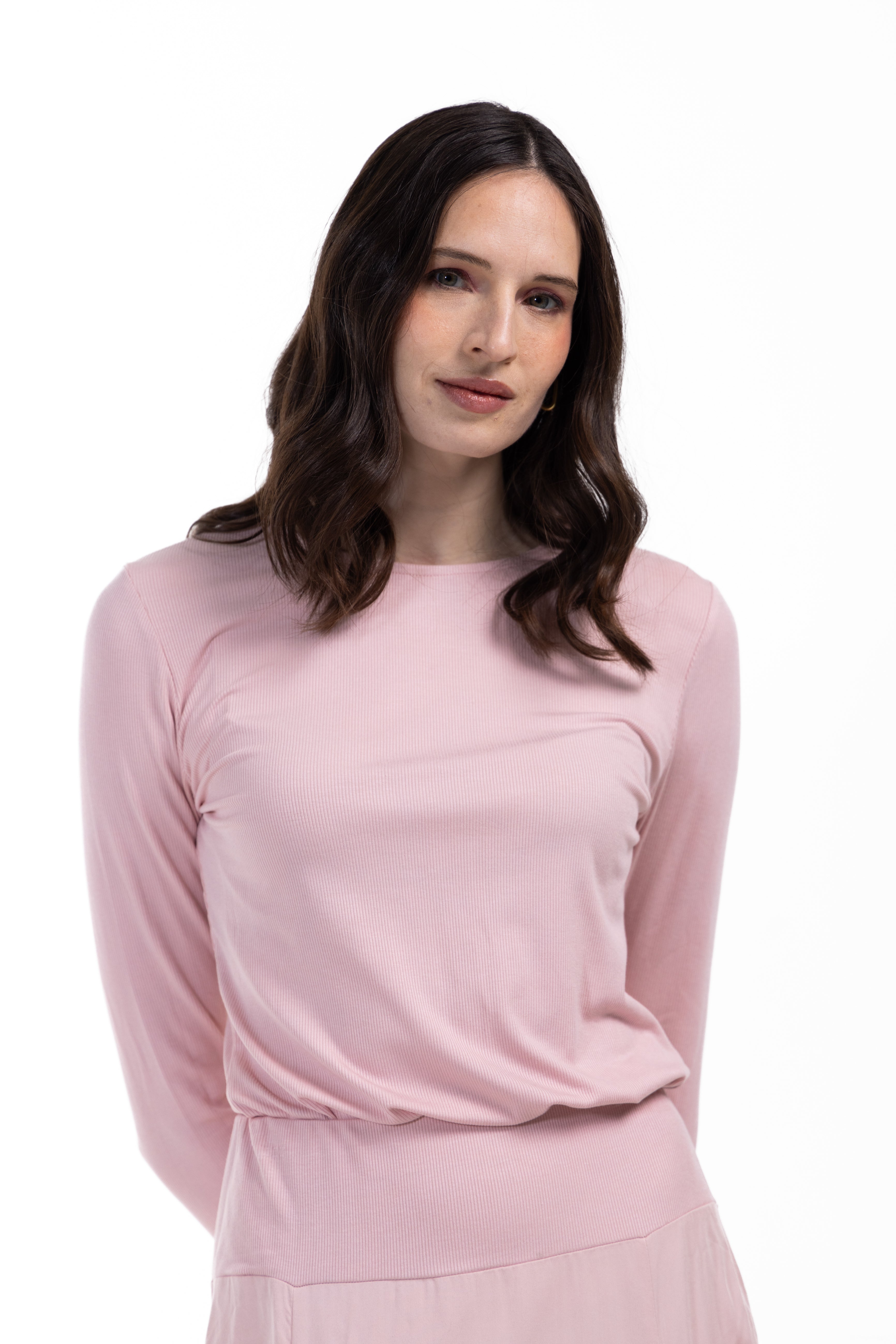 Bittern Ribbed Tee W-19387
