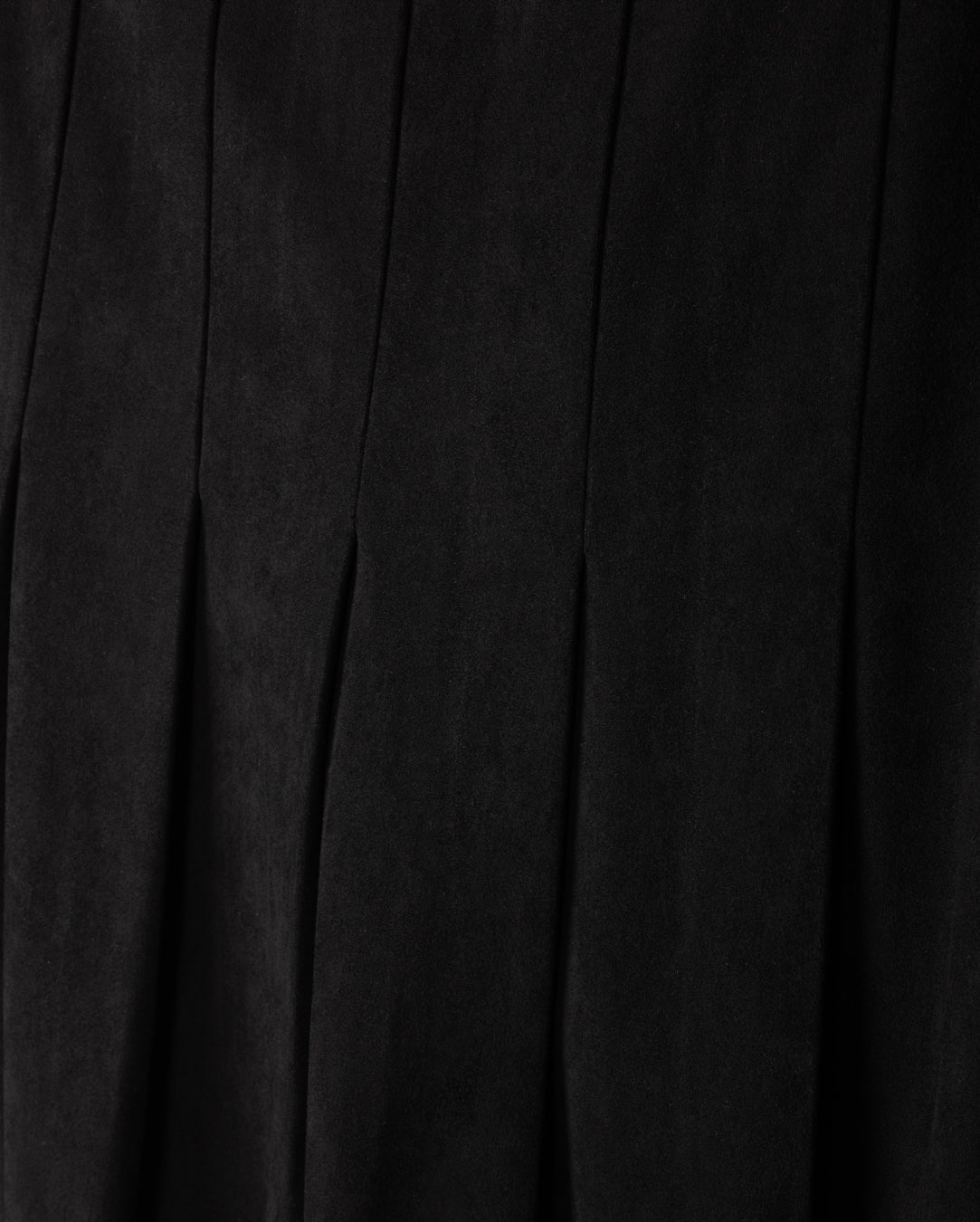 Suede Maxi Raw Edge Skirt W-20176