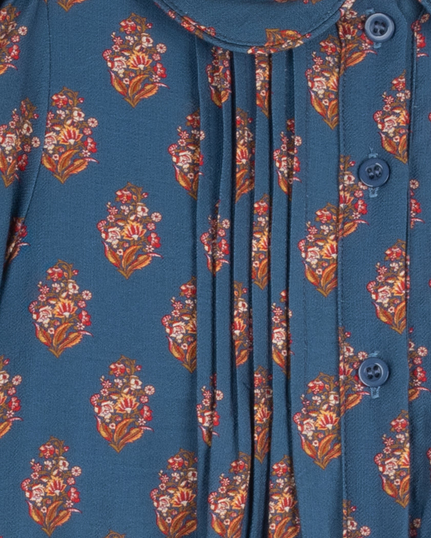 Quinn Floral Print Dress C-21307