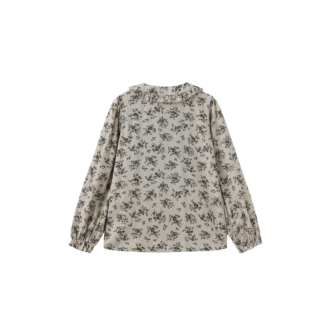 Poppy Embroidered Flower Blouse
